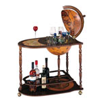 Глобус бар напольный со столиком 716 (33 см)